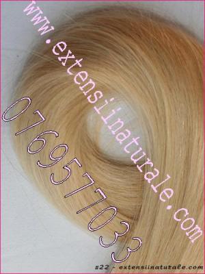 Extensi.i din pa.r natural .cu cheratina 2 ron buc