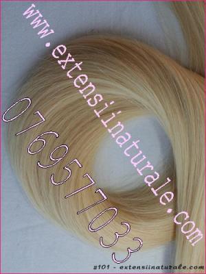 Extensi.i din pa.r natural .cu cheratina 2 ron buc