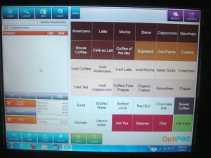 Vand soft bar+calculator +touch screen+ imprimanta