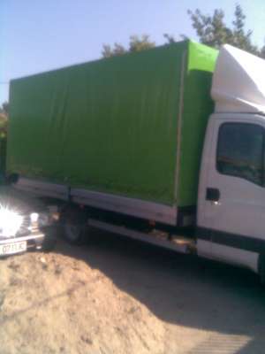 inchiriez camioneta iveco cu prelata
