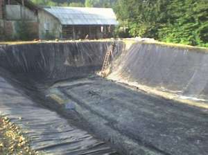 Folie lac iaz pvc pret de la 6 ron-mp oferta sezonului 2011 folie EPDM si HDPE