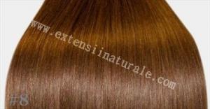 Extensii .din par. natural cu cheratina 2 ron buc