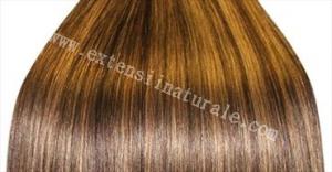 Extensii .din par. natural cu cheratina 2 ron buc