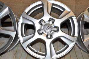SET JANTE NOI,   ORIGINALE AUDI A4 S4 8K B8 S-line 7J x 16 inch ET46,   Import Germania