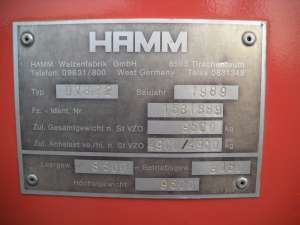 Vand cilindru compactor Hamm