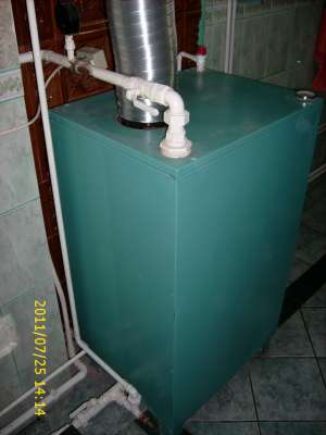 Centrala termica pe lemne 25 kw