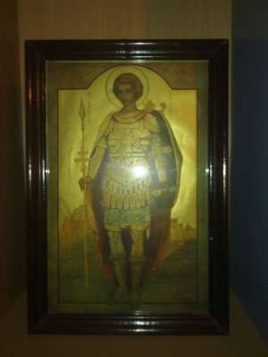 Sf Martir dimitrie, pictura originala datand din anul 1909