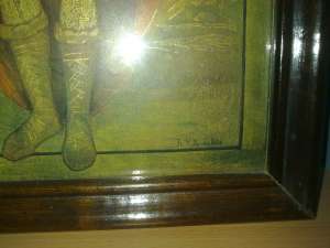 Sf Martir dimitrie, pictura originala datand din anul 1909