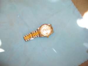 cas rolex original cu diamante si aur
