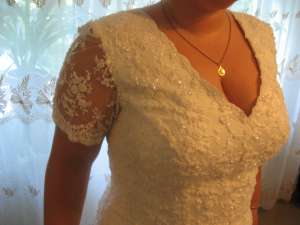 Rochie de mireasa,   model unicat,   marimea 46-48