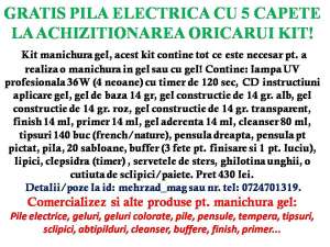 vand pila electrica profesionala