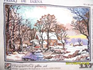 vind goblen"peisaj de iarna";