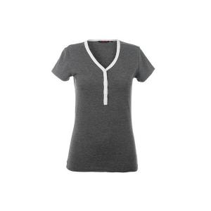 Tricou dama Playboy Y Neck