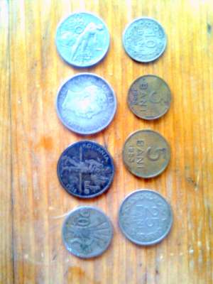 vand monede vechi din perioada 1921--1953