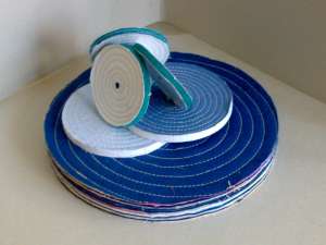 Disc ventilat,  textil,  sissal,  plisat pentru slefuiri