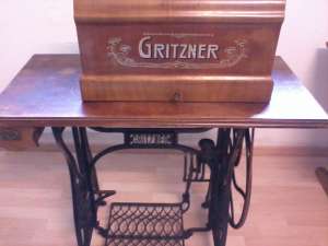 Vand masina de cusut  antic Gritzner