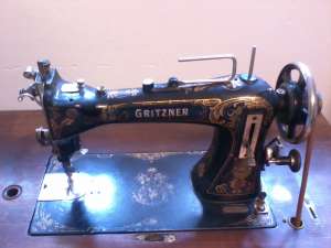 Vand masina de cusut  antic Gritzner