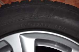 SET ROTI IARNA ORIGINALE AUDI A4 A6 7J x 16 inch ET46