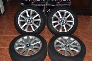 SET ROTI COMPLETE,   ORIGINALE BMW Seria 3,   E46,   7Jx16 inch,   ET47