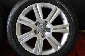 SET ROTI COMPLETE VARA ORIGINALE AUDI A4 8K B8 7.5J x 17 inch ET45