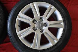 SET ROTI COMPLETE VARA ORIGINALE AUDI A4 8K B8 7.5J x 17 inch ET45