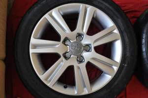 SET ROTI COMPLETE VARA ORIGINALE AUDI A4 8K B8 7.5J x 17 inch ET45