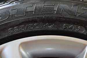 SET ROTI COMPLETE VARA ORIGINALE AUDI A4 8K B8 7.5J x 17 inch ET45