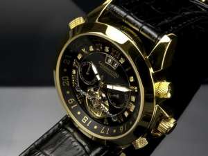 Ceas de lux Calvaneo 1583 Astonia Placat cu Aur