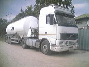vand Volvo FH12+cimentruck