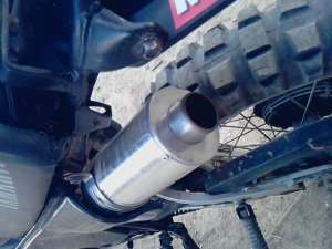 Moto Cross Yamaha DT125 Lc1