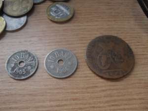 vand bani vechi, colectie personala,  cel mai vechi fiind din 1774.