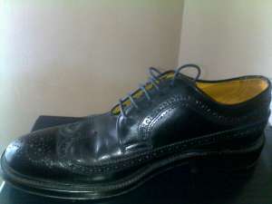 pantofi negri piele,   BALLY