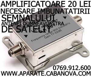 Aparate 30 Lei reglaj antene Digi Dolce Focus Boom Akta Max