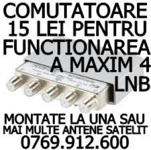 Aparate 30 Lei reglaj antene Digi Dolce Focus Boom Akta Max