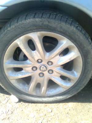 VAND JANTE ALIAJ,  EVENTUAL CU ANVELOPE PENTRU JAGUAR