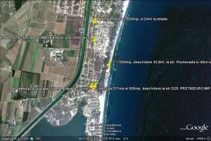 Mamaia Nord teren la plaja Kazeboo