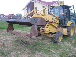 Vand buldoexcavator KOMATSU WB93 R5