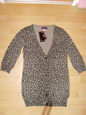 vand cardigan leopard
