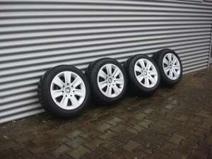 Jante cu anvelope de iarna BMW seria 3 � 16�