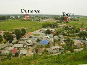Teren+cladire intravilan 1000m2 Delta Dunarii