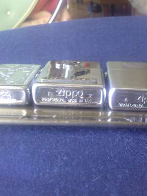 3 brichete zippo de colectie