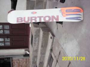 Placa Snowboard + legaturi Burton