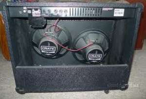 vand amplificator chitara CRATE 120 w GLX 212 processor inside cu pedala
