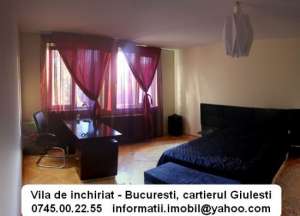 Inchiriere vila - Bucuresti 300 mp 4 cam lux