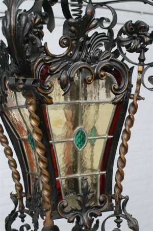 Candelabru felinar exterior