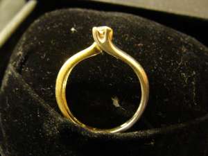 Inel de logodna cu diamant