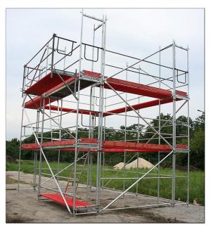 Schele metalice fixe pentru fatade