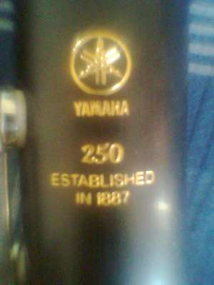 clarinet yamaha 250