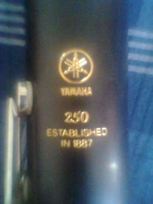 clarinet yamaha 250