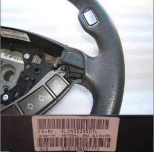 Volan BMW seria 7 in 3 spite 2003-2009
